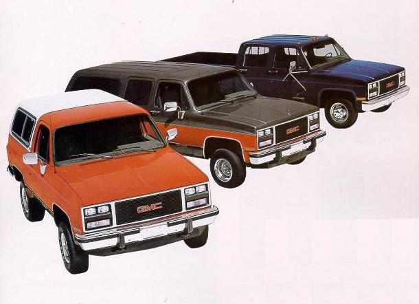 1990년식 GMT 트럭들(자료:GM) ⓒ스트레이트뉴스