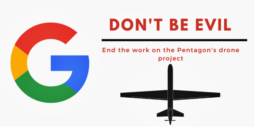 메이븐 프로젝트 이후 많은 사람들이 '사악해지지 말자'라는 구글 모토를 강조하고 있다.