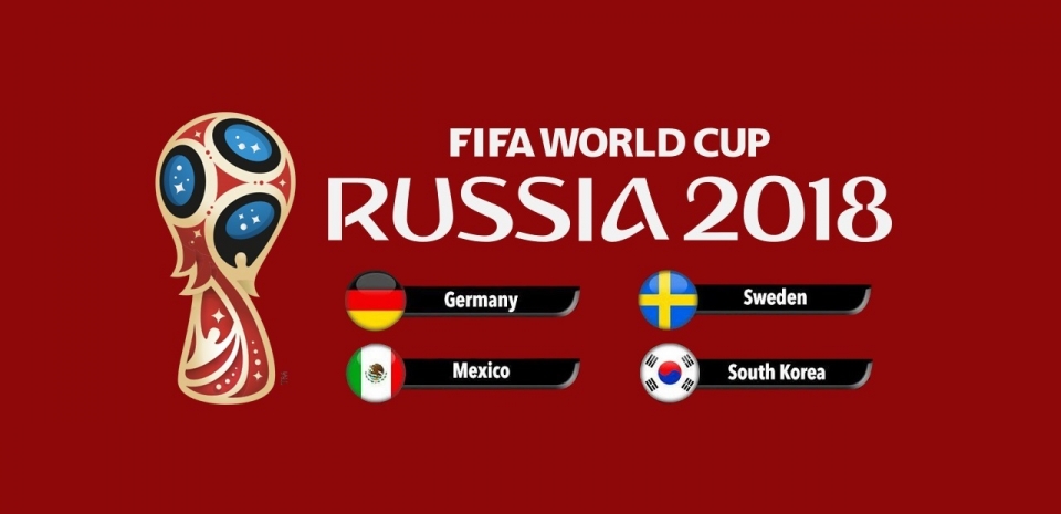 2018 러시아 월드컵 F조 4개국(자료:FIFA) ⓒ스트레이트뉴스/디자인:김현숙