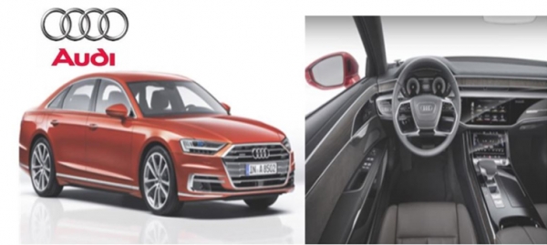 자율주행 레벨3를 지원하는 아우디의 신형 세단 'Audi A8' (사진=아우디)