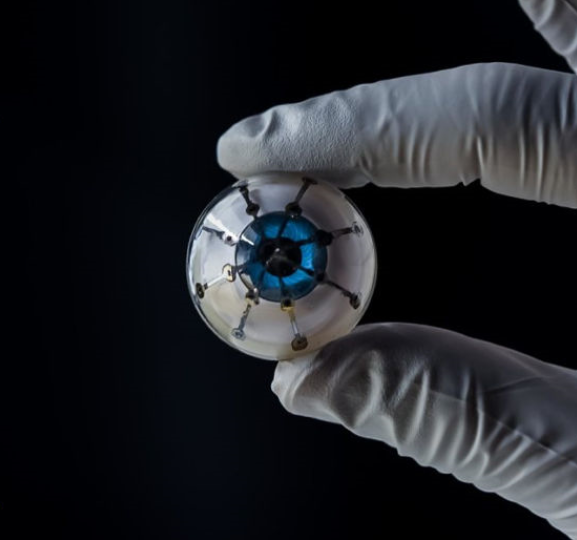 미네소타대 연구팀이 3D 프린터로 구현한 '인공 눈' (사진=미네소타대)