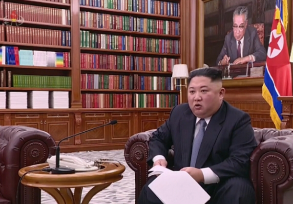 김정은 북한 국무위원장은 1일 신년사에서 "완전한 비핵화는 확고한 의지"라면서 "트럼프 미국 대통령과 언제든지 정상회담을 할 의사가 있다"고 밝혔다.
