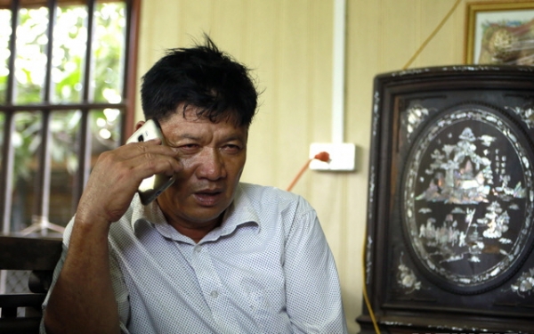 김정은 북한 국방위원장의 이복형 김정남 암살용의자인 베트남인 도안 티 흐엉의 아버지 도안 반 탄.