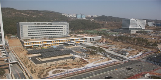 한국에너지공단 울산 신사옥 외부 전경