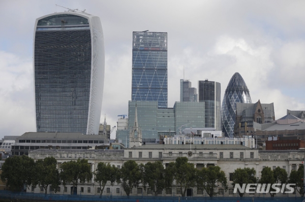 런던 금융가 모습 (사진=뉴시스)