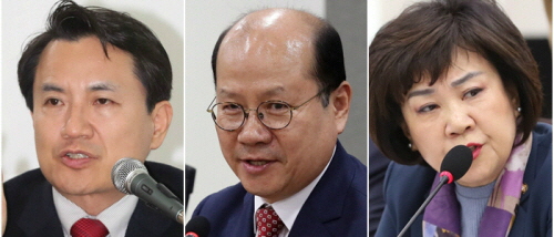 자유한국당 김진태·이종명·김순례 의원
