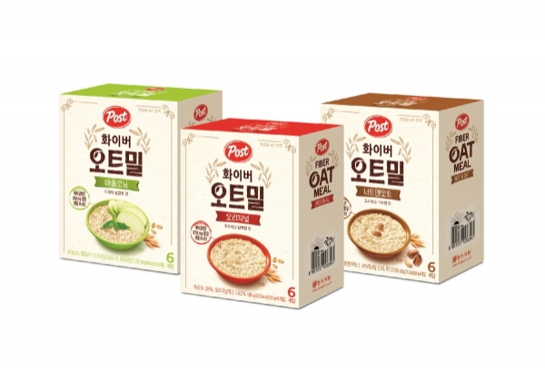 동서식품이 아침에 간편하면서도 따뜻하게 즐길수 있는 시리얼인 ‘포스트 화이버 오토밀’ 3종을 출시한다.