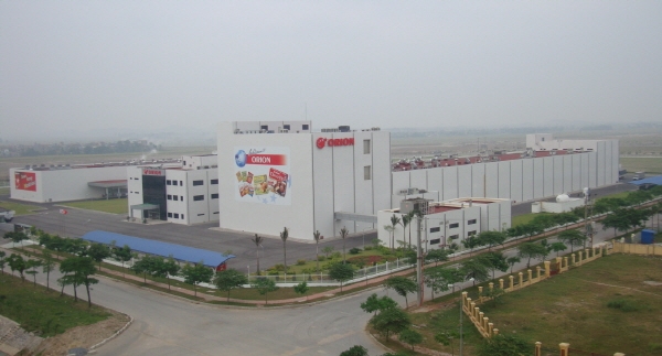 오리온 옌풍 공장이 식약처 ‘우수 수입업소’ 등록을 완료, 글로벌 품질경영에 탄력을 받고 있다.