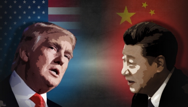 도널드 트럼프 미국 대통령(왼쪽)과 시진핑 중국 국가주석