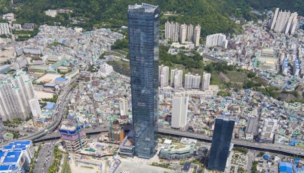 한국남부발전 본사가 들어서 있는 부산국제금융센터/제공=한국남부발전.
