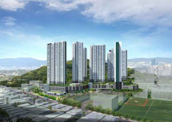 대연 푸르지오 클라센트 투시도. (제공=대우건설)