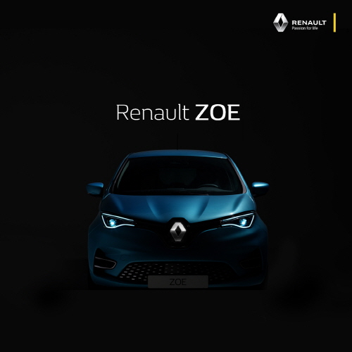 르노삼성자동차는 유럽 전기차 누적 판매 1위인 ‘르노 조에(Renault ZOE)’의 국내 출시를 앞두고 10일 르노 브랜드 홈페이지에서 르노 조에의 디자인과 거주 지역별 보조금을 반영한 예상 구매 가격대를 공개한다. 르노삼성 제공