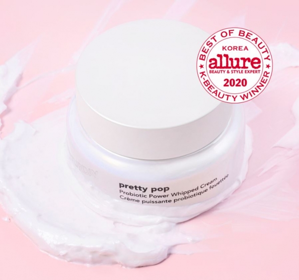 새터데이 스킨 ‘프리티 팝 프로바이오틱 파워 휩드 크림’