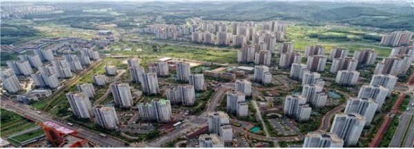 한강신도시 전경