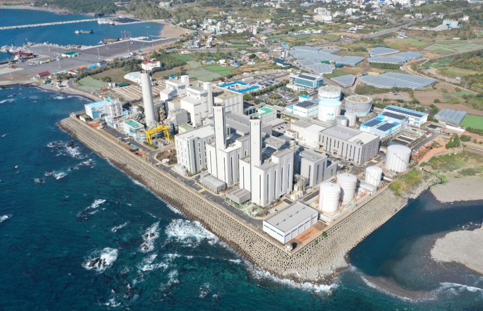 남제주복합발전소 전경. 한국남부발전 제공