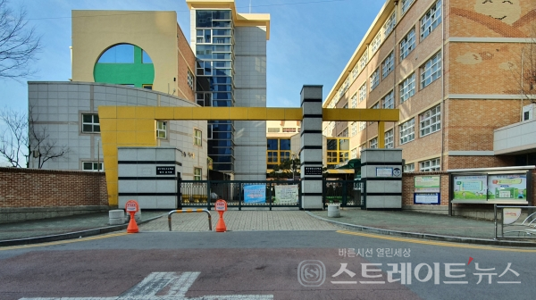 ◇'힐스테이트 감삼 센트럴' 거주 어린이들이 다닐 장동초교. (사진=이준혁 기자)