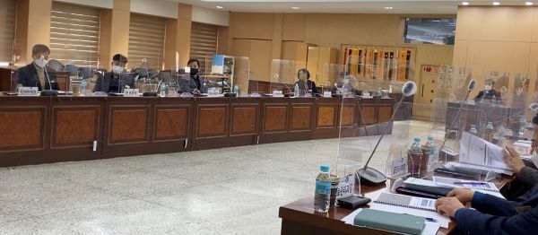 ‘미세먼지 저감 연구 용역’ 최종보고회 현장. 사진=김포시 제공