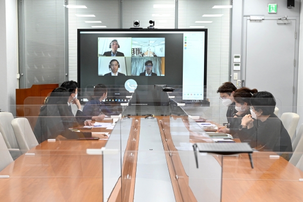 국회예산정책처(처장 임익상)는 국제신용평가사인 무디스(Moody’s) 연례협의단과 26일  면담을 실시하고 있다.(사진=국회예산정책처)