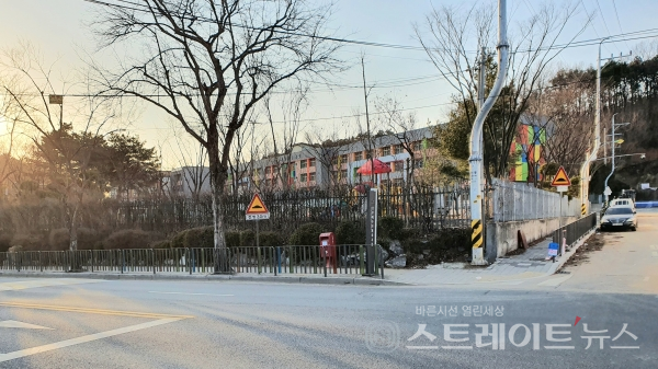 ◇'안산 중흥S-클래스 더퍼스트' 단지의 서쪽에 자리한 선일초등학교. (사진=이준혁 기자)