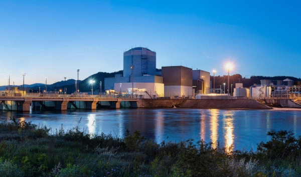 슬로베니아 크르슈코 원전 전경 (사진=한국수력원자력)
