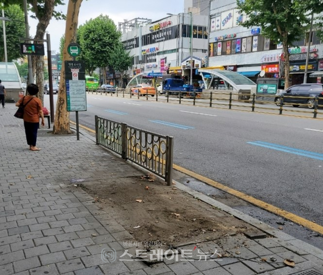 ▲ 영중로 영등포로 노점 철거 / 사진제공= 영등포구청