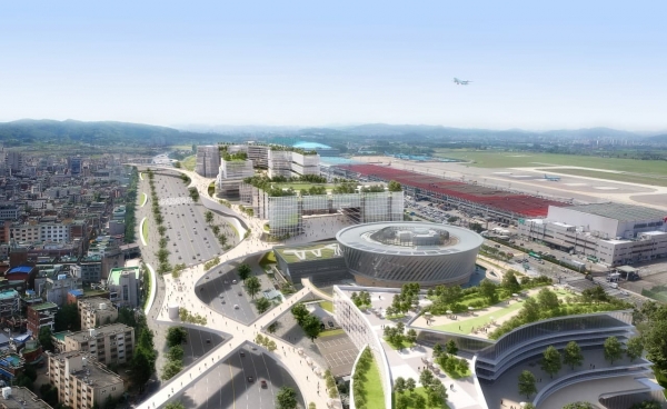 김포공항 및 주변지역 개발사업 조감도 (자료=진성준 의원실)