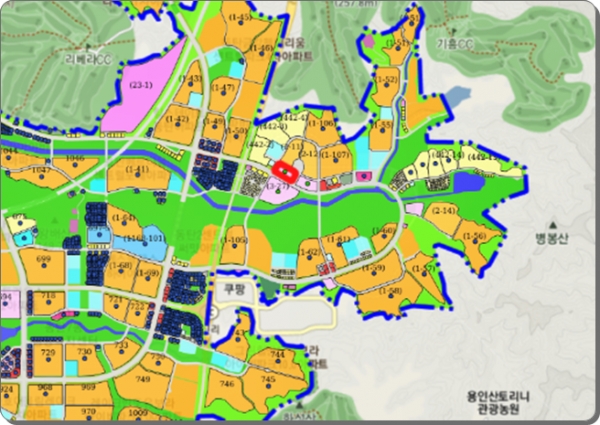 동탄2신도시 신주거문화타운은 신도시 특별계획구역의 마지막 남은 주거지로서 30여개 블록에 공동주택이 분양 대기 중이다. A60블록 제일풍경채는 첫 민영 분양단지로서 후속 민영 아파트는 20곳이 넘는다. (지구단위계획 : LH 제공)