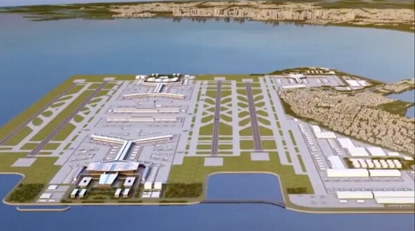 필리핀 상글리포인트국제공항 조감도. /사진=라플러