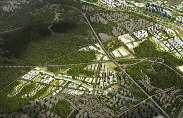 LH는 고양창릉지구(사진 구상도) 내 GTX-A 창릉역 인근의 4차 사전청약 공공분양의 평당 추정 분양가를 2,000만원 내외 책정했다.