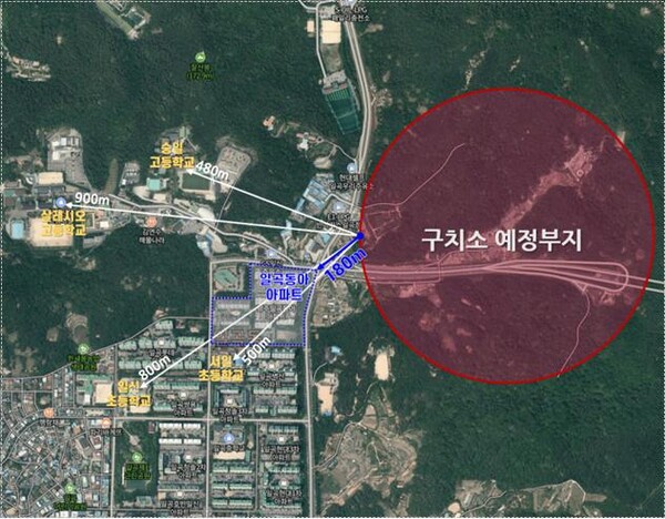 광주구치소 예정부지(이형석 의원실 제공)