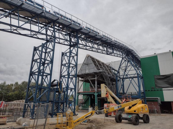 바르샤바 주속 폐기물 소각로 공사 현장 모습. /사진=Portal Samorzadowy