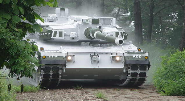 현대로템이 생산하는 K2 전차. /사진=현대로템