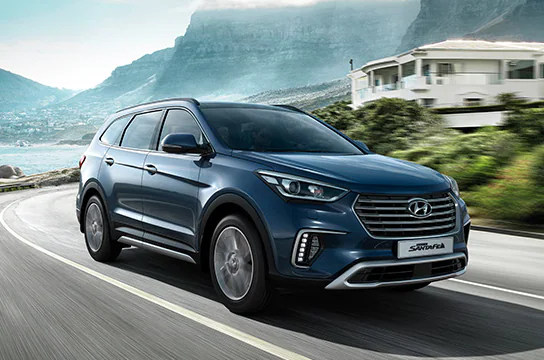현대자동차 그랜드 싼타페 모델. /사진=현대차