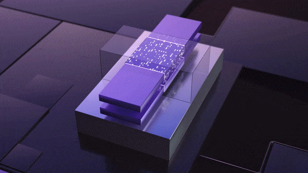 삼성전자가 세계 최초로 GAA(게이트 올 어라운드) 기술을 적용한 3나노(nm) 파운드리(반도체 위탁생산) 반도체 개념도. /사진=삼성전자 