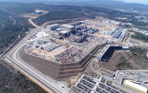 프랑스 생폴레뒤랑스에 있는 국제핵융합실험로(ITER) 사업 현장. /사진=EKC 조직위