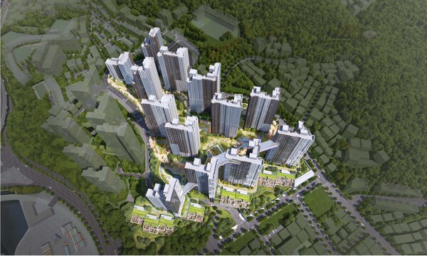 부산 남구 우암동 '우암1구역 주택재개발정비사업' 투시도. /사진=부산광역시