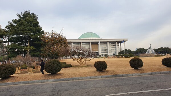 국회의사당 모습(2022.12.12., 사진=이제항)