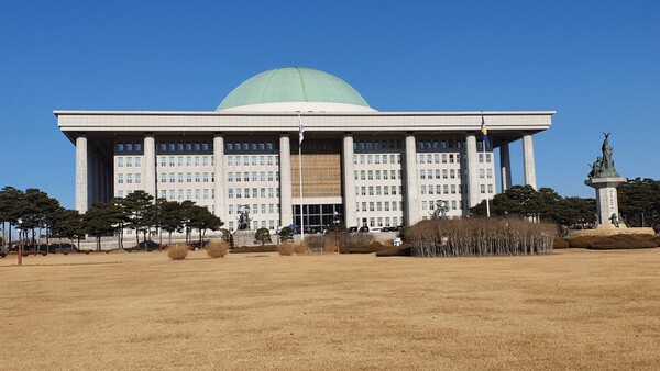 국회의사당 전경(2023. 1. 16. 사진=이제항)