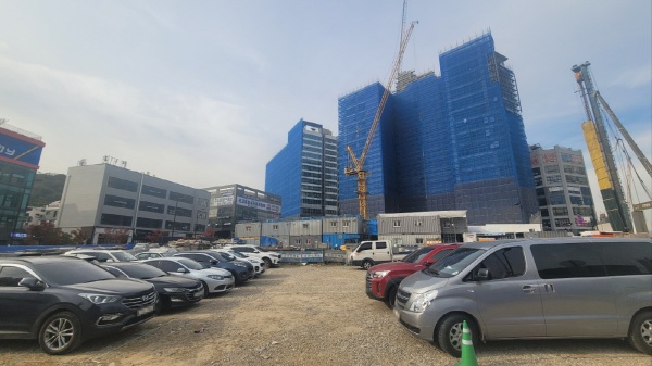 향동지구 주차장 부지 현장./사진=고양시청