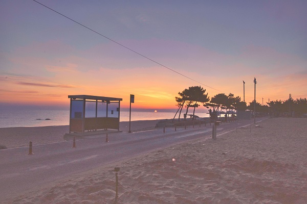 ▲강원도의 아름다운 일몰. 사진 제공=강원경제진흥원