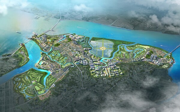 신 환경 미래도시 '솔라시도' 조감도(제공=SK증권) 