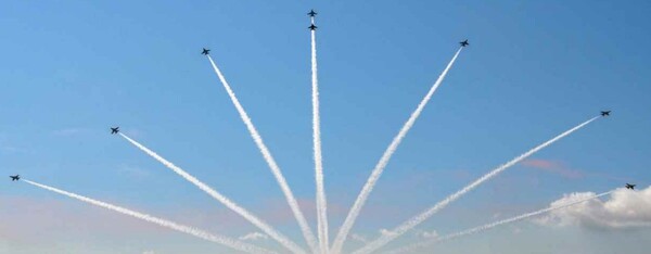 ▲블랙이글스 비행 모습 / 사진=블랙이글스 홈페이지