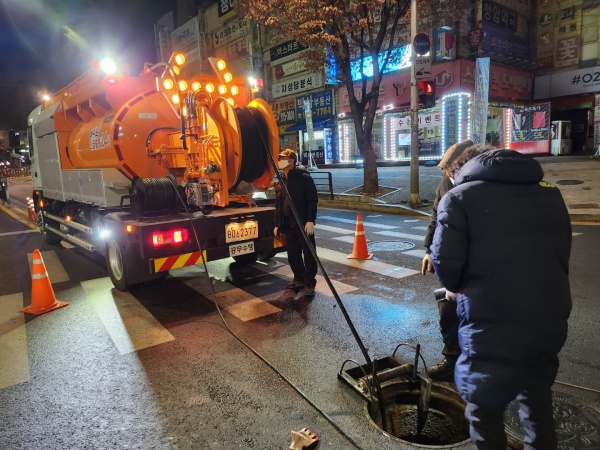 하수도 긴급출동 24시./사진=고양시청