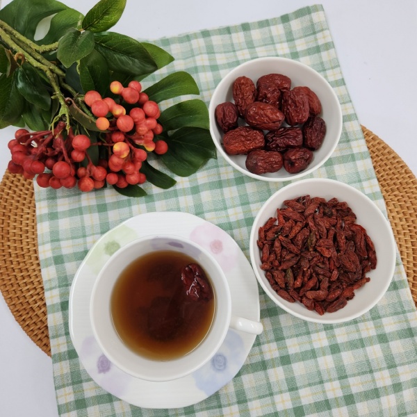 한끼, 건강! 특화 사업 제공 구기자 대추차./사진=고양시청