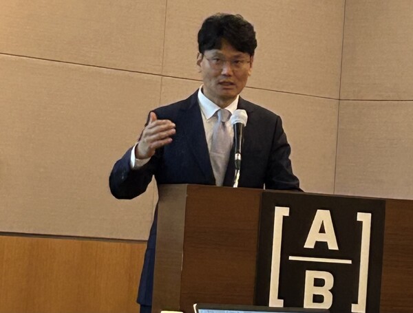 AB 채권부문 선임 매니저 ‘유재흥 파트장’(사진=장석진 기자)