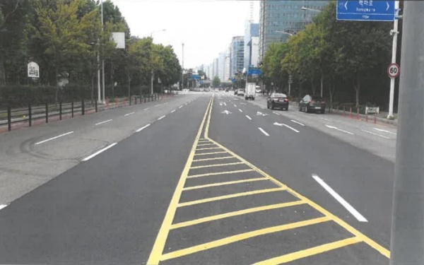 교통혼잡개선이 완료된 장항사거리./사진=고양시청