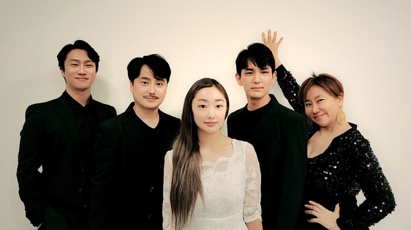 (왼쪽부터) 희원극단 조영태, 구백산, 김가린, 황성빈, 하은섬 배우