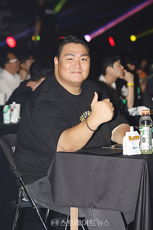 ▲배우 이규호가 로드FC 065 대회를 응원하기 위해 대회장을 찾았다. / 양용은 기자 taeji1368@naver.com