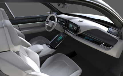 LG전자 차량용 인포테인먼트 시스템이 탑재된 디지털 콕핏 컨셉 이미지. LG전자 제공