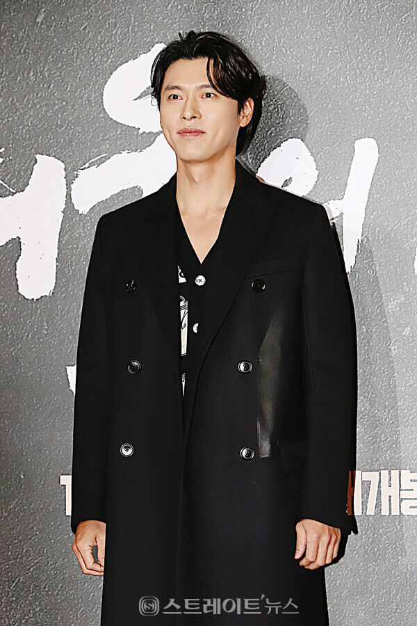 ‘서울의 봄’ VIP 시사회 포토월 행사에 참석한 배우 현빈. 양용은 기자 taeji1368@naver.com